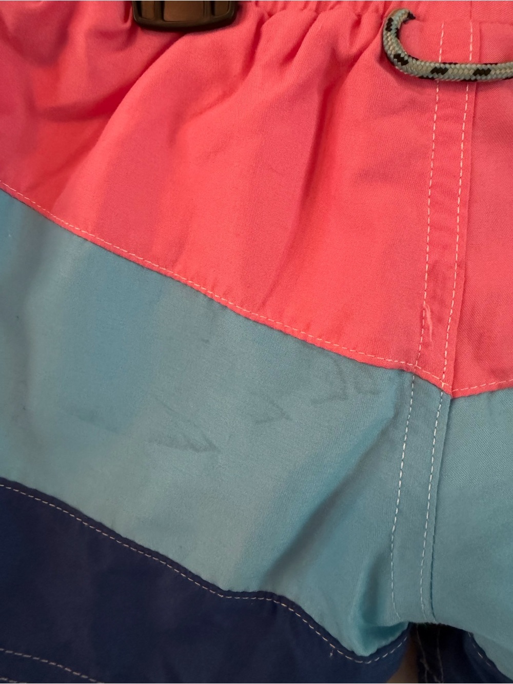 Prodoh Colorblock Pink Blue Kids Swim Trunks - Picture 3 of 4